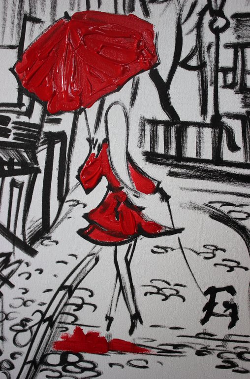 Elena Polyakova: Acrylverf , Aan Amsterdamse straat kopen? Bied vanaf 95!