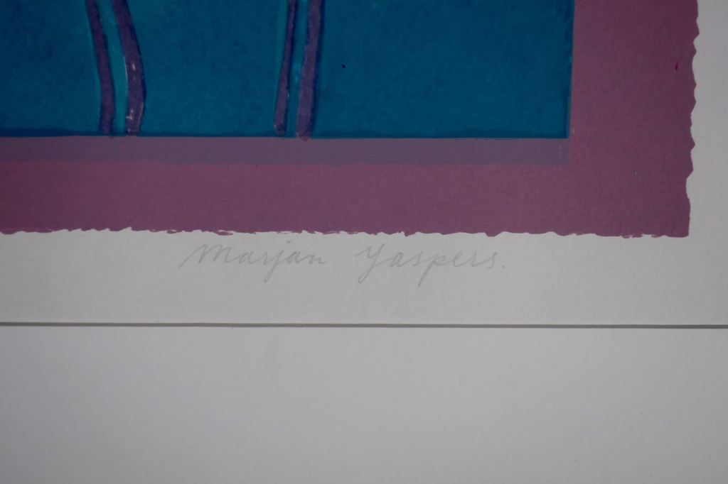 Marjan Jaspers: Zeefdruk, Tulpen II kopen? Bied vanaf 20!