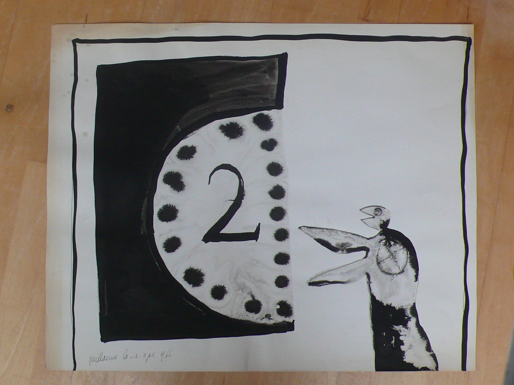 Guillaume Lo-A-Njoe, inkt op papier kopen? Bied vanaf 40!