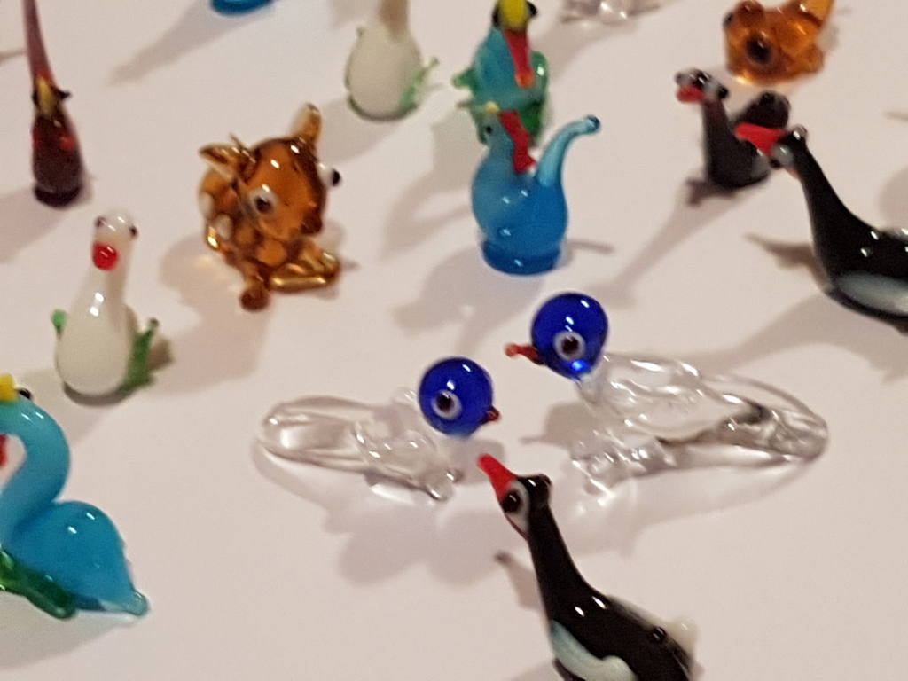 Zoo miniature in Murano glas-Venezia anni 65/70 lot 25pz kopen? Bied vanaf 12!