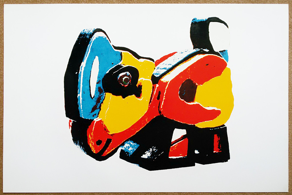 Karel Appel - De Kip, zeefdruk kopen? Bied vanaf 95!