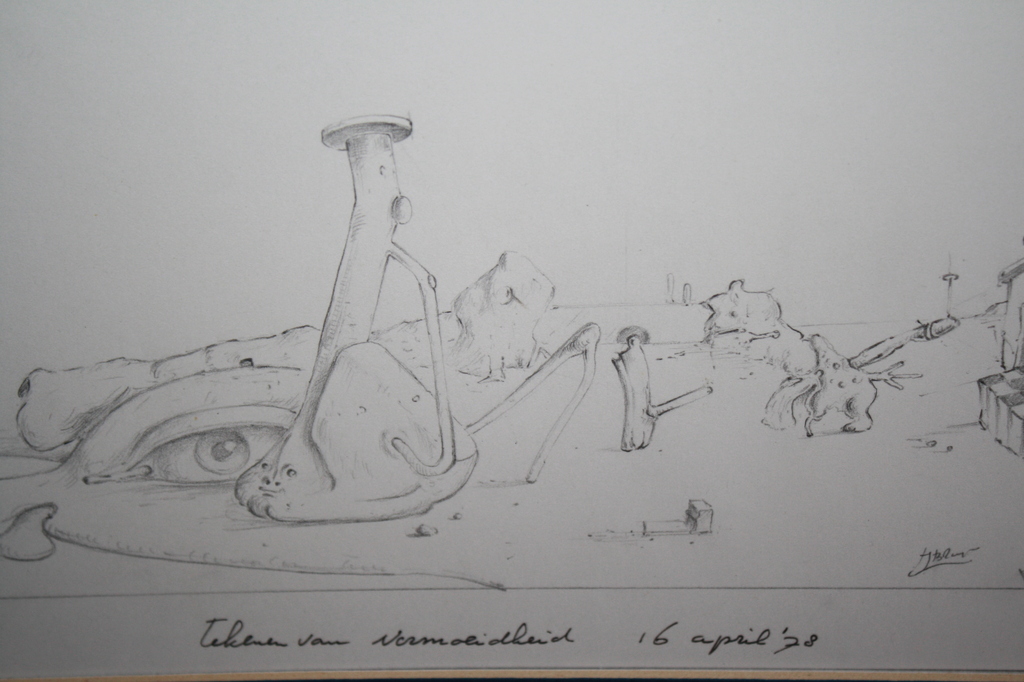 SURREALISME - J BRUYN UTRECHT  - STUDIE WERK kopen? Bied vanaf 17!