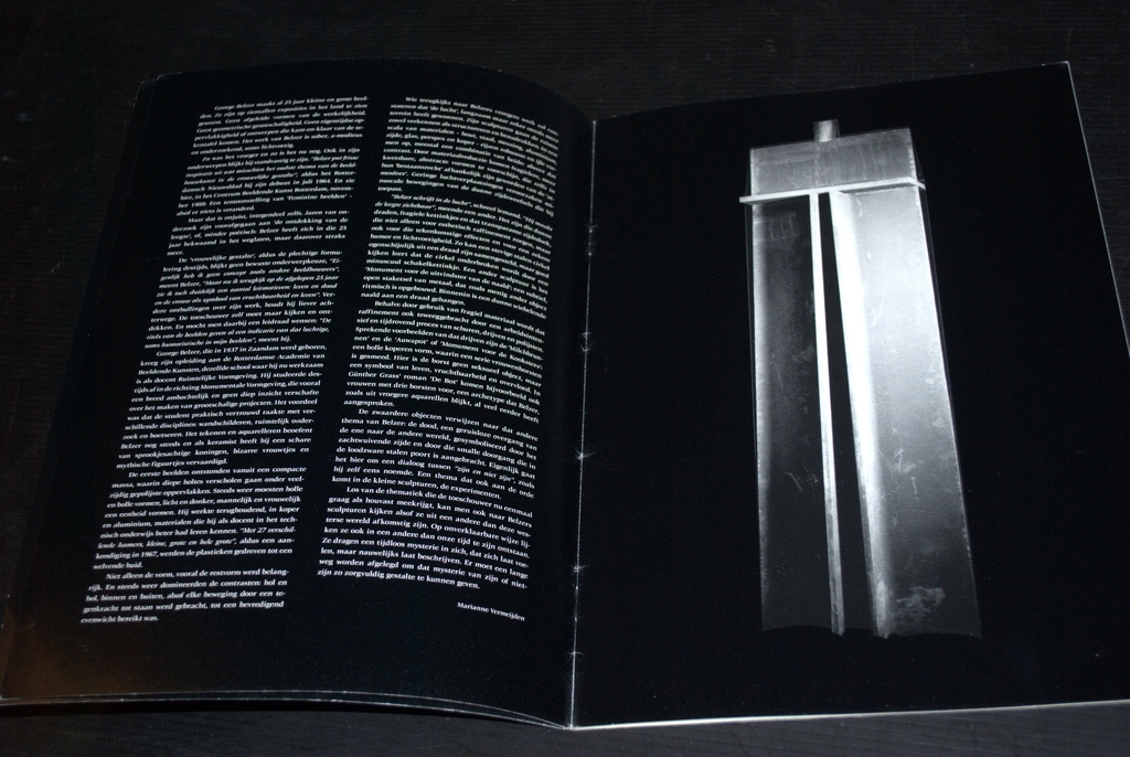 George Belzer - gesigneerde uitgave CBK tentoonstelling 1988 kopen? Bied vanaf 10!