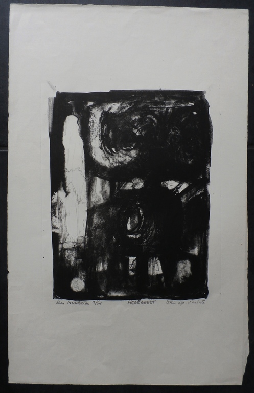 Kees Buurman - Litho: Mensbeest - 1964 kopen? Bied vanaf 45!