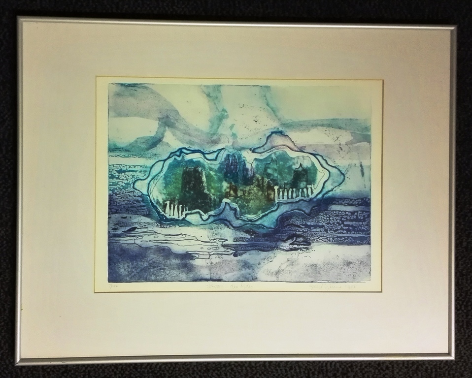 Greet Lyklema, kleurets 7/40, Stroom der tijden kopen? Bied vanaf 20!