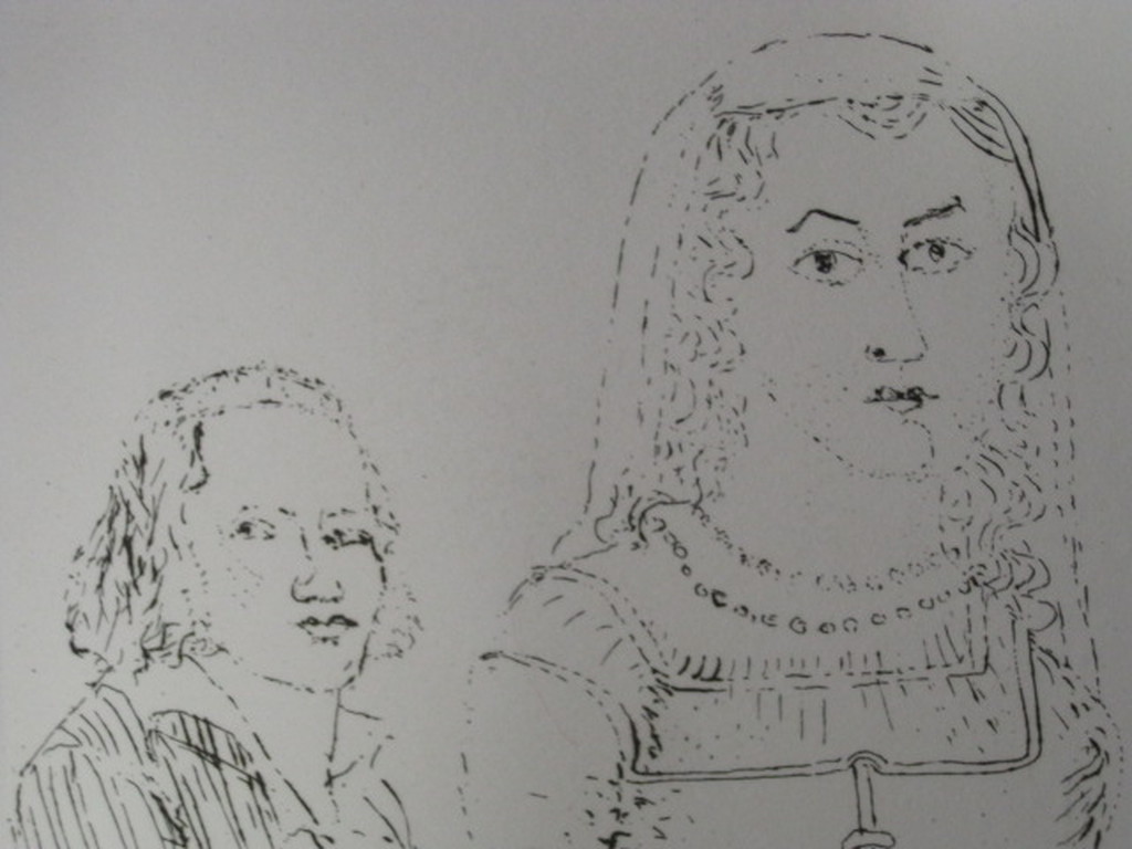 Karakteristieke  ETS  "vriendinnen"  van Sipke Huismans (1938) handgesigneerd  kopen? Bied vanaf 1!