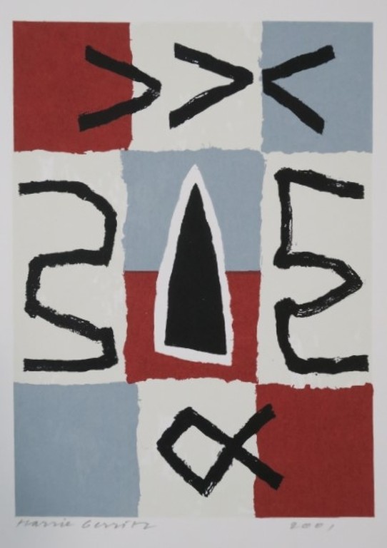 Harrie Gerritz: Zeefdruk, Z.T. kopen? Bied vanaf 1!