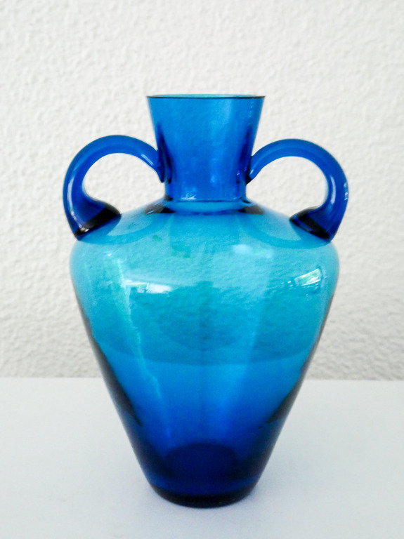 Blauw Amphora vaasje kopen? Bied vanaf 20!