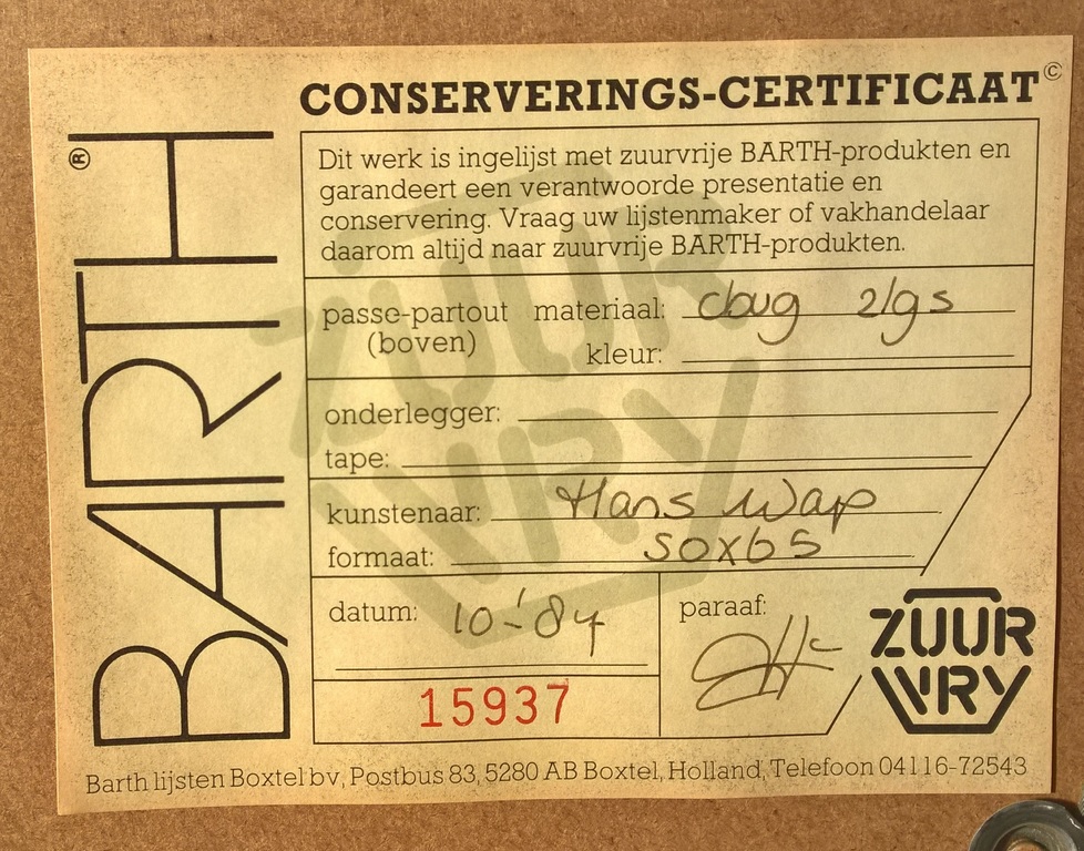 Hans Wap: zeefdruk, jet-mag kopen? Bied vanaf 50!