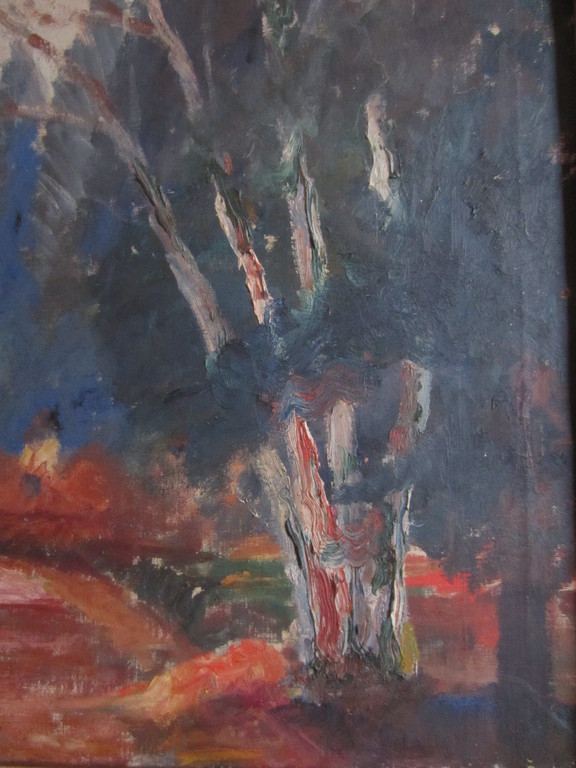 JAN KRUYSEN (ATTRIB.) FAUVISTISCH LANDSCHAP OIRSCHOT BOXTEL kopen? Bied vanaf 75!