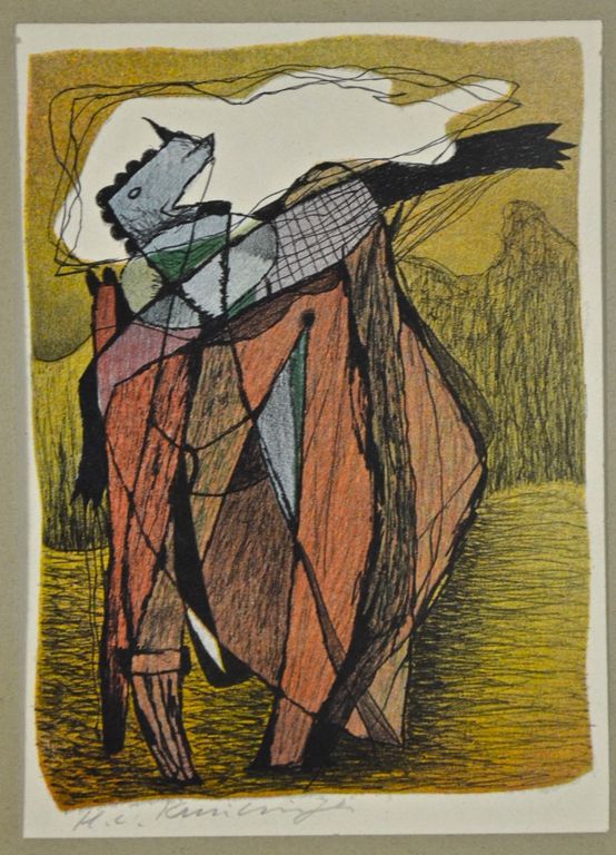 Harry van Kruiningen: Litho. Heer Halewijn verkocht voor € 40!