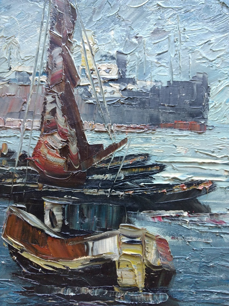 Ad Selhorst: Olieverfschilderij op doek. kopen? Bied vanaf 150!