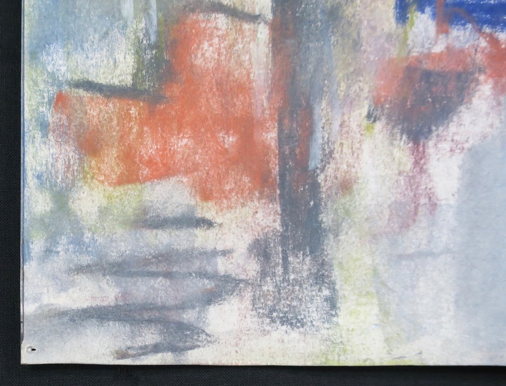 Jelle Hoogstra: Pastel op papier, Zonder titel kopen? Bied vanaf 80!