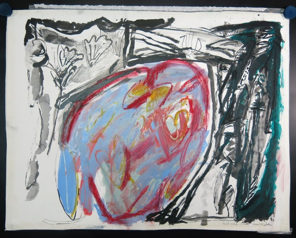 Johan Breuker: Gemengde techniek, Zonder titel kopen? Bied vanaf 1!