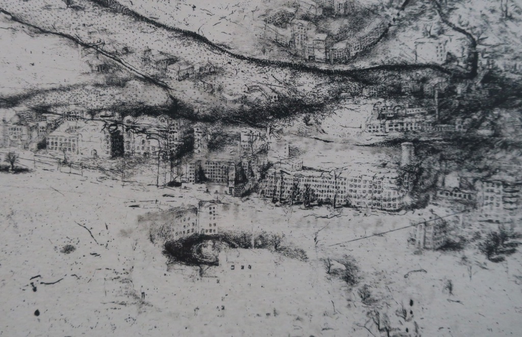 Onbekend gesigneerd: Ets, Meero V - Ingelijst (Zeer groot) kopen? Bied vanaf 50!