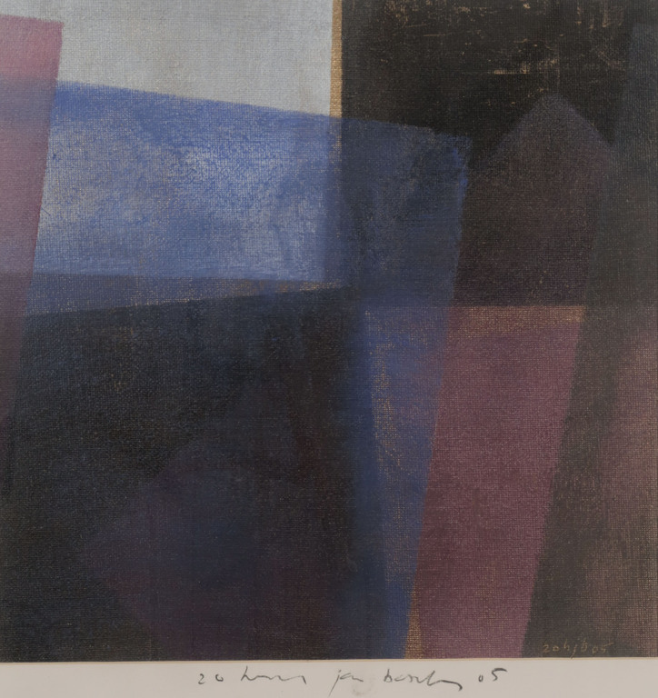 Herman Jan Bosch: Gemengde techniek, Fenetre d'ete - Ingelijst kopen? Bied vanaf 20!