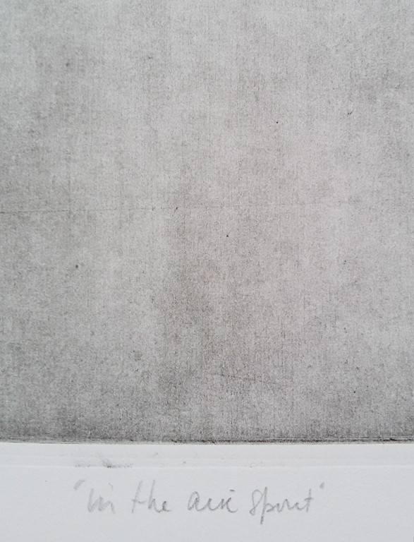 Anneke van der Mandele - In the air spirit, aquatint ets kopen? Bied vanaf 75!