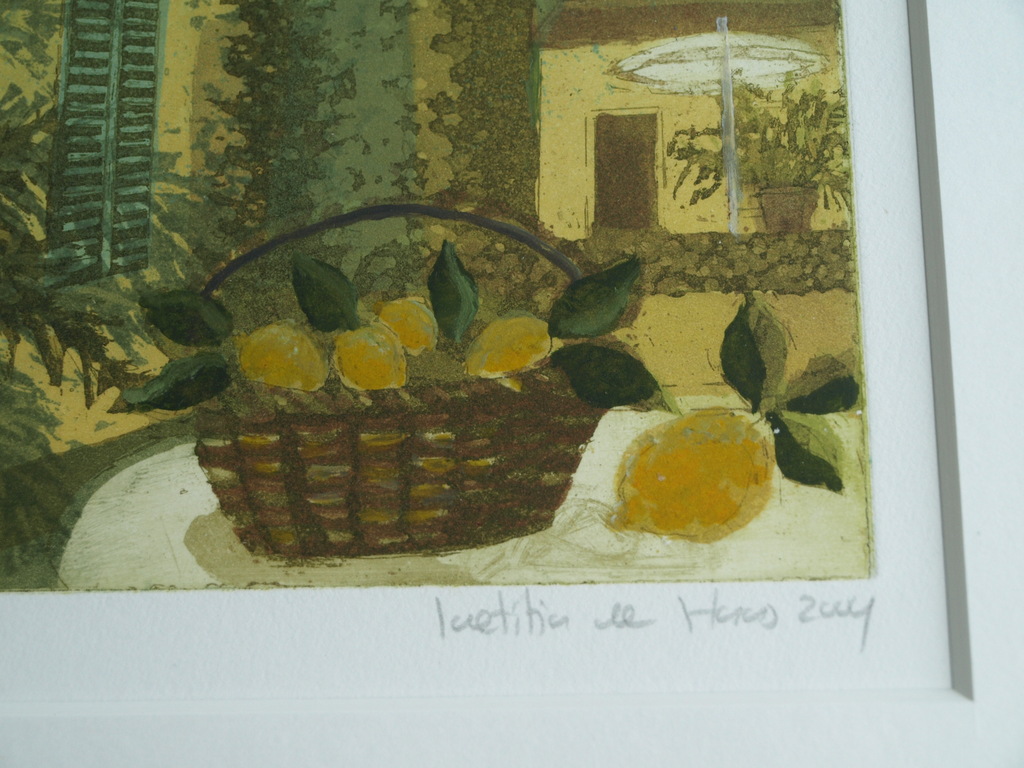 Laetitia de Haas: Kleurenets , Toscane – Ingelijst – 2004 kopen? Bied vanaf 1!