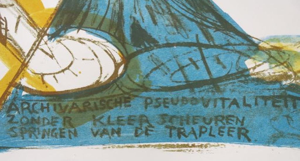 Lucebert: Litho, Archivarische pseudovitaliteit kopen? Bied vanaf 100!