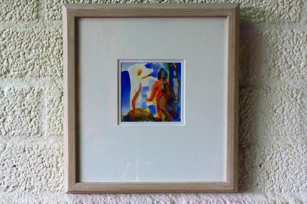 Pieter Defesche, Aquarel, Personen kopen? Bied vanaf 400!