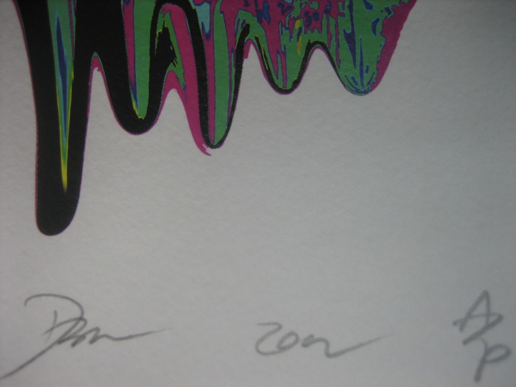 Death NYC Limited Edition Signed Graffiti painting Pop Art Print Drip P kopen? Bied vanaf 1!