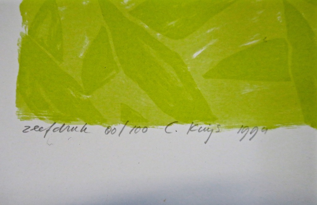 Lot met 16 zeefdrukken van Corrie Kuijs: Zonder titel (fort) kopen? Bied vanaf 1!