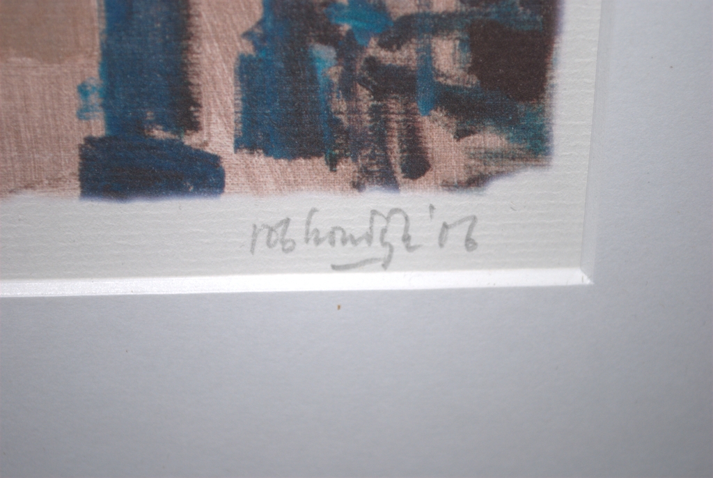 Rob Houdijk - litho Veemarkt Purmerend 2006 - oplage 50 kopen? Bied vanaf 35!