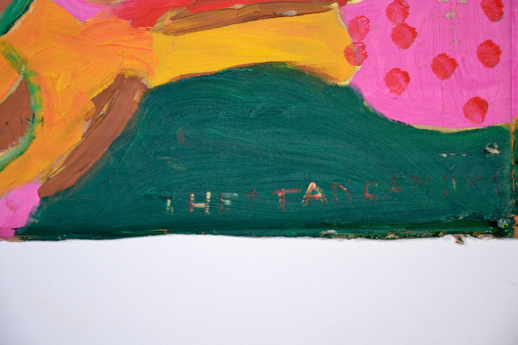 Meertje Kaal: Olieverf op karton, Tanganjika - Ingelijst kopen? Bied vanaf 1!