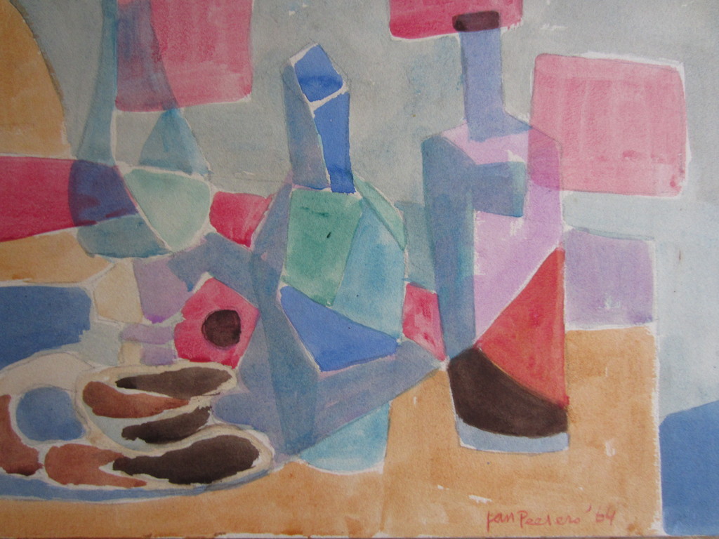 JAN PEETERS SCHILDERING STILLEVEN 1964 verkocht voor € 35!
