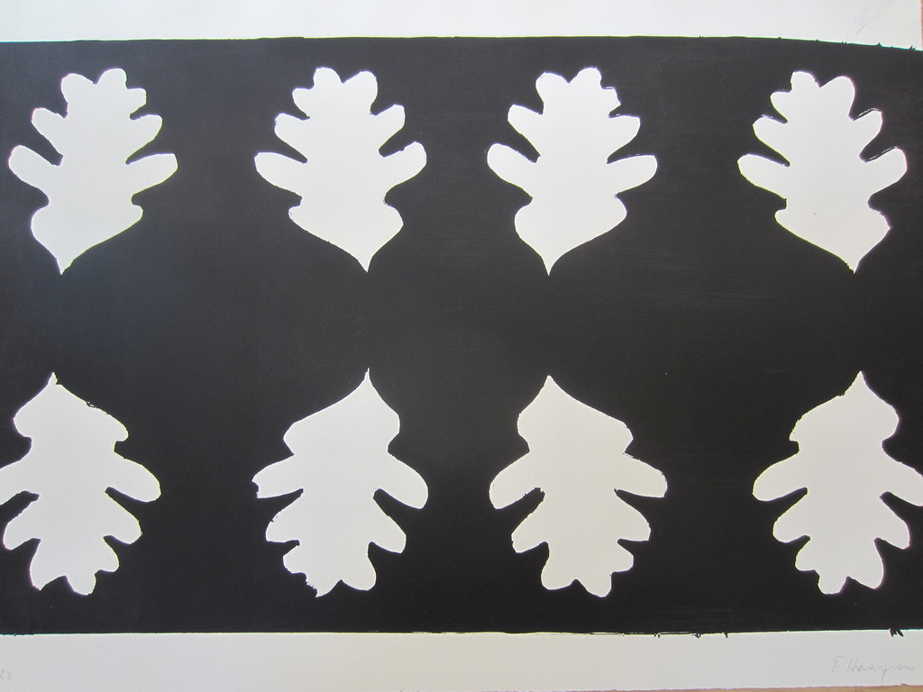FONS HAAGMANS LITHO EIKENBLADEREN kopen? Bied vanaf 75!
