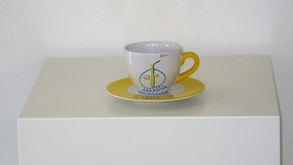 Drie prachtige espresso kop/schotel Picasso Masterpiece kopen? Bied vanaf 45!