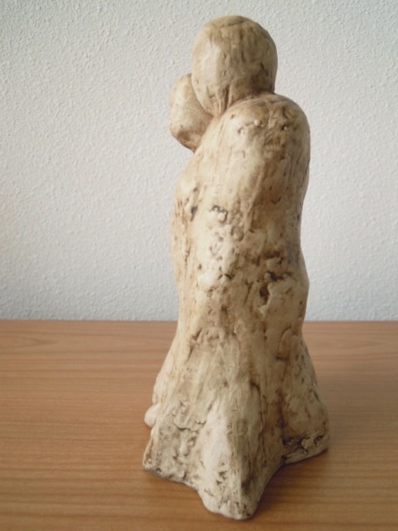 Keramiek beeld man/vrouw 21 cm hoog. kopen? Bied vanaf 1!