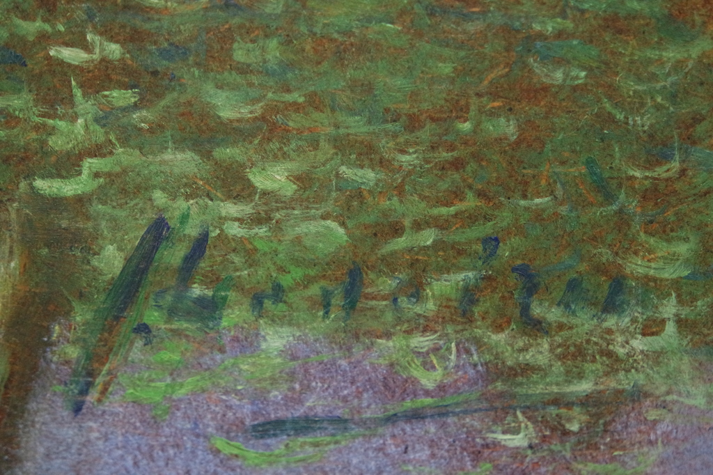Johannes (Jo) Lodeizen (1892-1980) - olieverf op board - landschap (II) kopen? Bied vanaf 215!