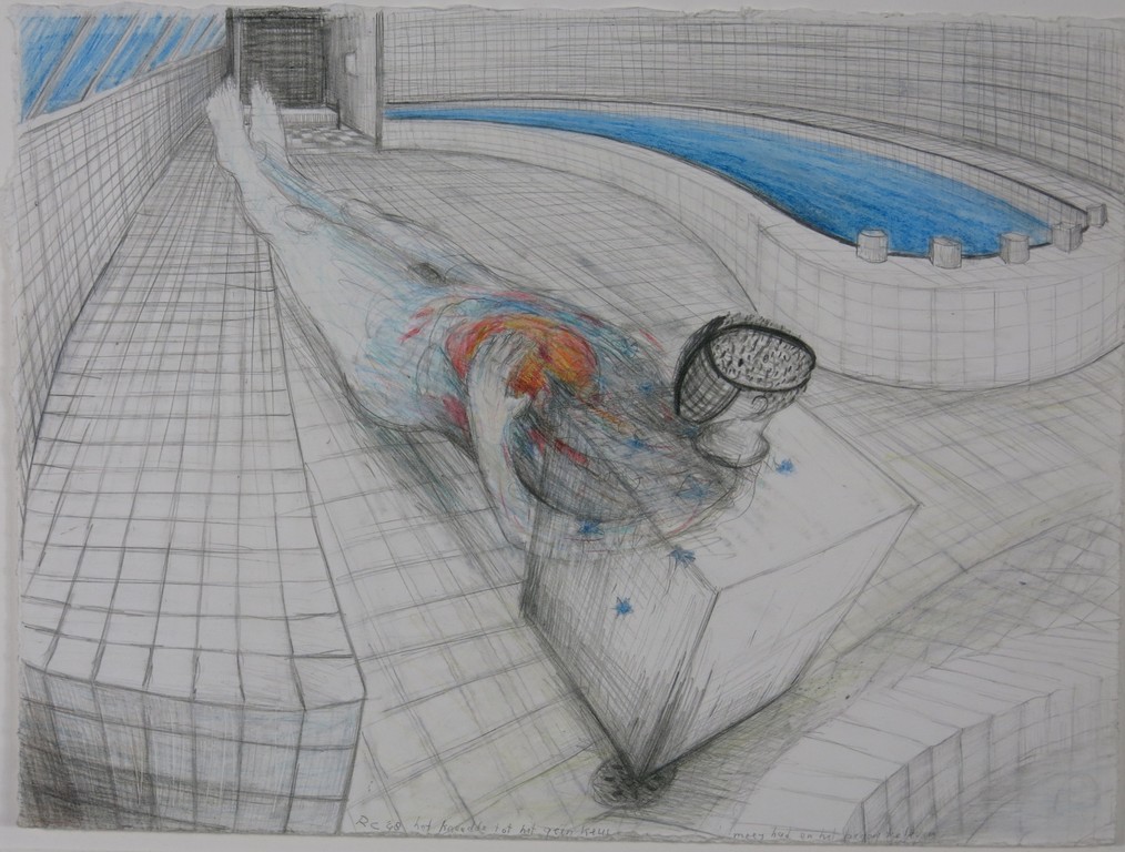 Robbie Cornelissen: Potloodtekening, Het kneedde tot het geen.. kopen? Bied vanaf 80!