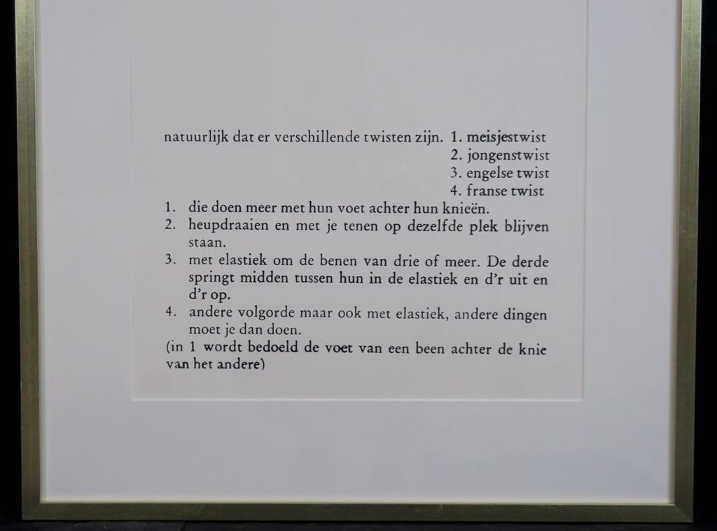 Herman Geerdink: Div.technieken, Hommage aan Jan Hanlo - Ingelijst kopen? Bied vanaf 1!