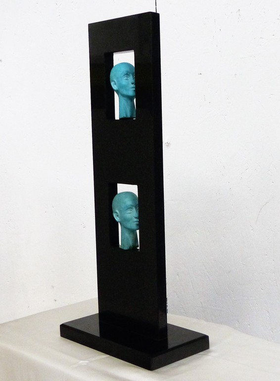 Eric Couzy,One way,Marmer Brons. kopen? Bied vanaf 200!