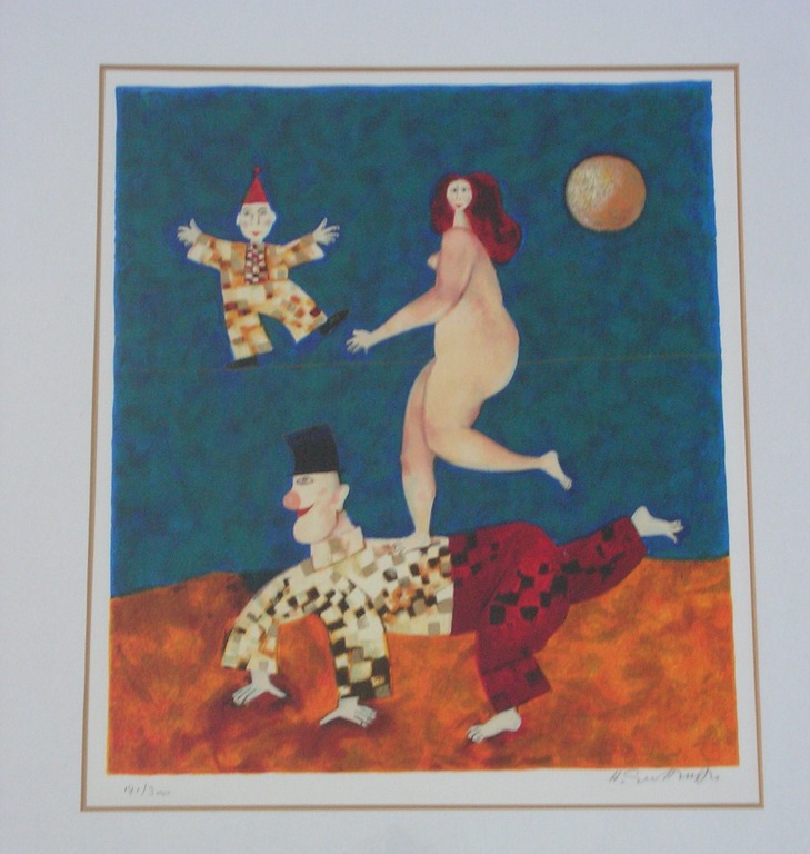 Harry Guttman, Spanje - Zeefdruk - ZT - 'ready to hang' kopen? Bied vanaf 100!