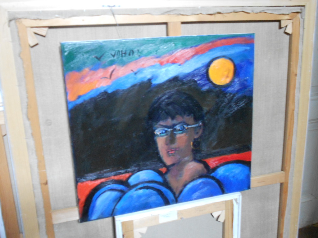 Theo van der Horst olieverf op linnen kopen? Bied vanaf 50!