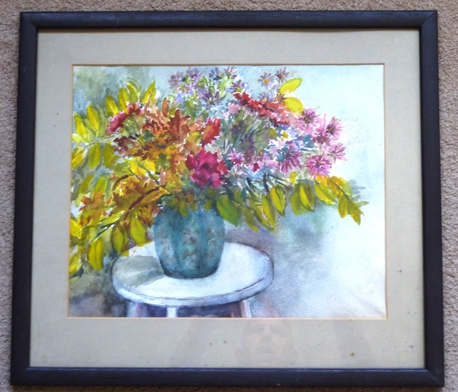 Aquarel: stilleven, kunstenaar onbekend kopen? Bied vanaf 1!