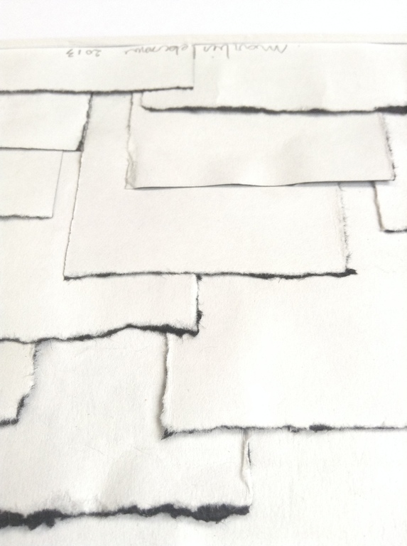 Marlies Lebesque, white rythm, 2013 collage  kopen? Bied vanaf 35!