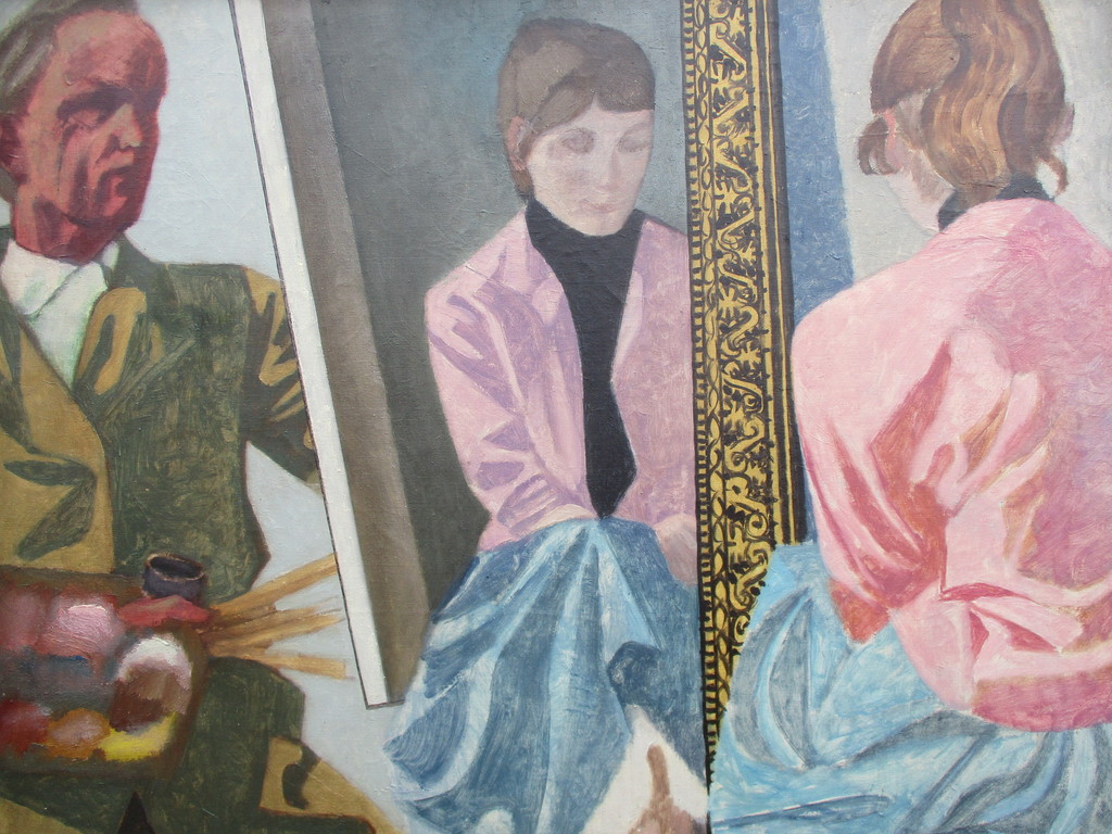 Nico Benschop: Olieverf op doek, Schilder en model kopen? Bied vanaf 195!