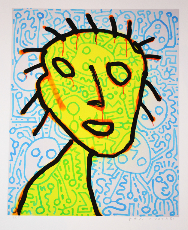 Paul Kostrabi - `Going Ape´ - handgesigneerd giclee - oplage 75 - 2013 verkocht voor € 109!