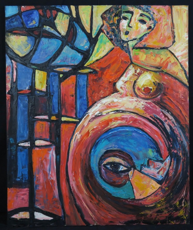 Franca Muller Jabusch: Olieverf op doek, De moeder van de Dalai Lama kopen? Bied vanaf 150!