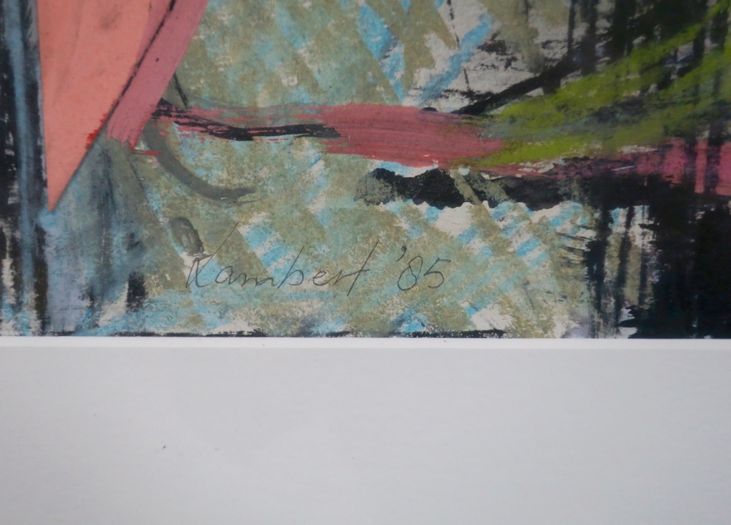 Lambert Oostrum: Acryl, Z.T. - Ingelijst kopen? Bied vanaf 60!