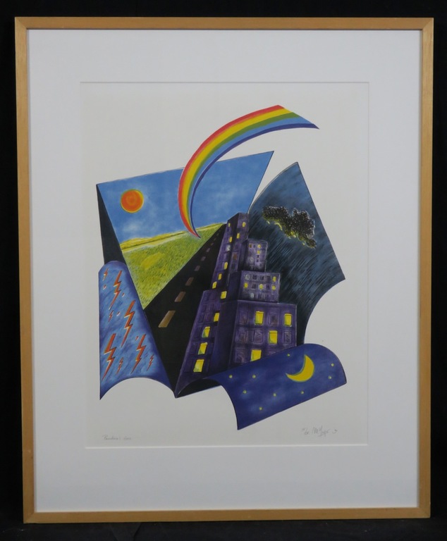 Marieke Geys: Litho, Pandora's doos - Ingelijst kopen? Bied vanaf 1!