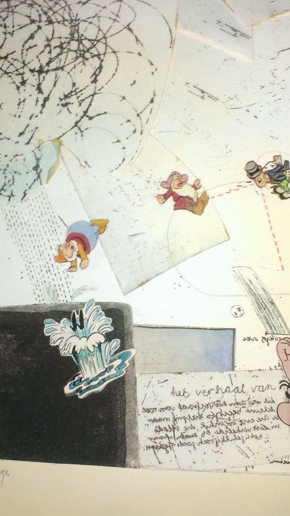 W.Monna: ets en collage, Het verhaal van Asterix ,1972 kopen? Bied vanaf 25!
