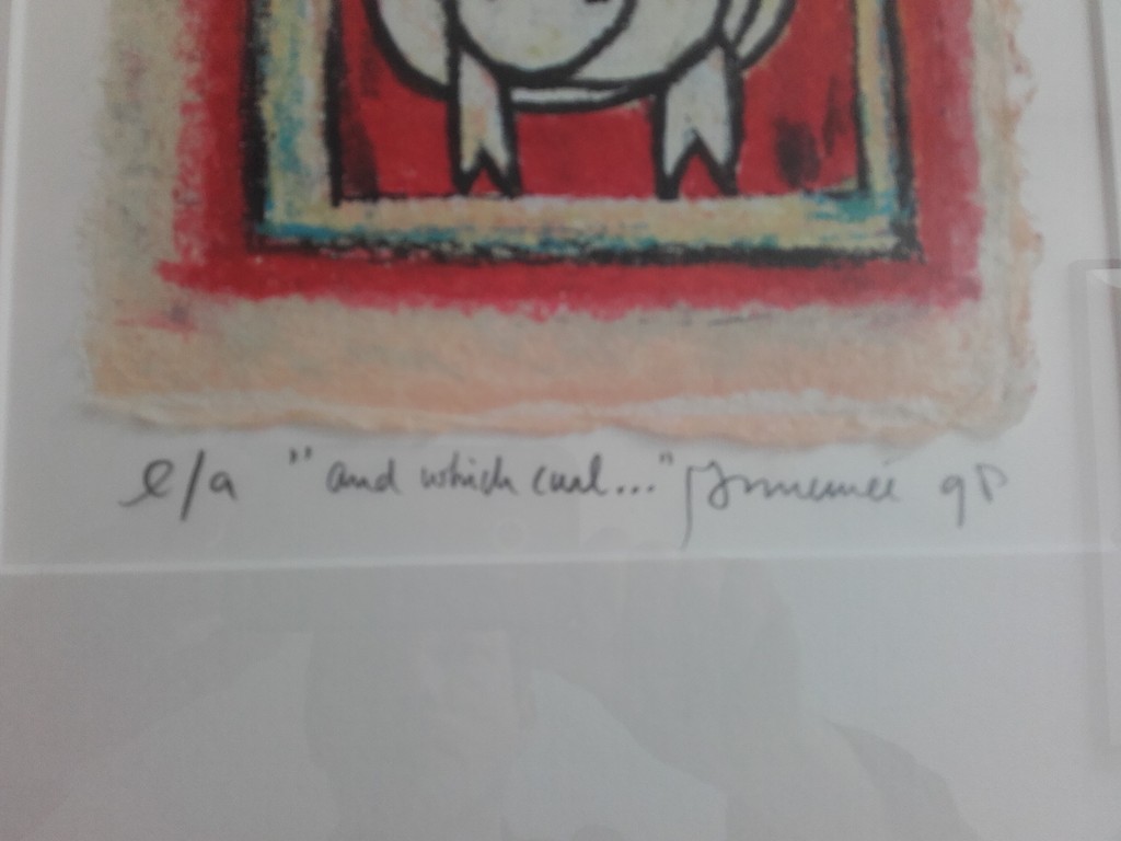 Hans Innemee, zeefdruk monotype, And Which Curl kopen? Bied vanaf 89!