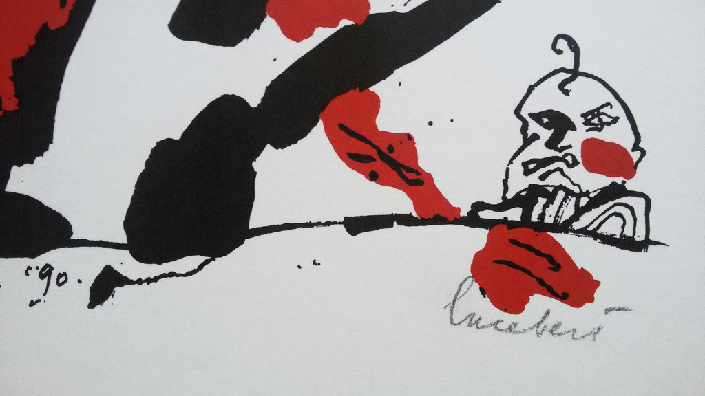 Lucebert - Lof van de schilders, zeefdruk kopen? Bied vanaf 175!