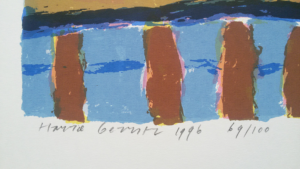 Harrie Gerritz - Zonder titel, zeefdruk kopen? Bied vanaf 40!