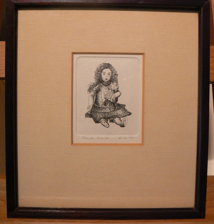 Theo den Boon (1941)  --  3 etsen  --  Poppen kopen? Bied vanaf 25!